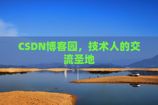 CSDN博客园，技术人的交流圣地